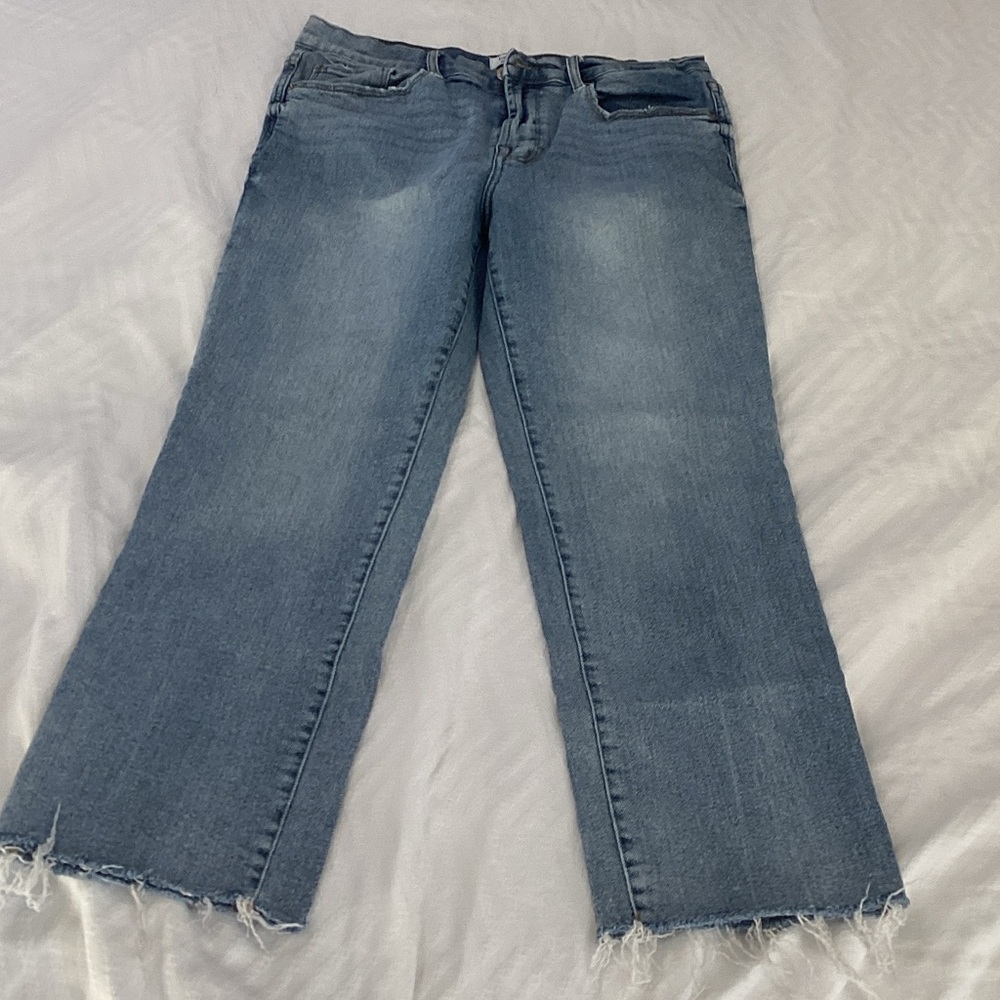 Kensie Light Blue Flare Jeans